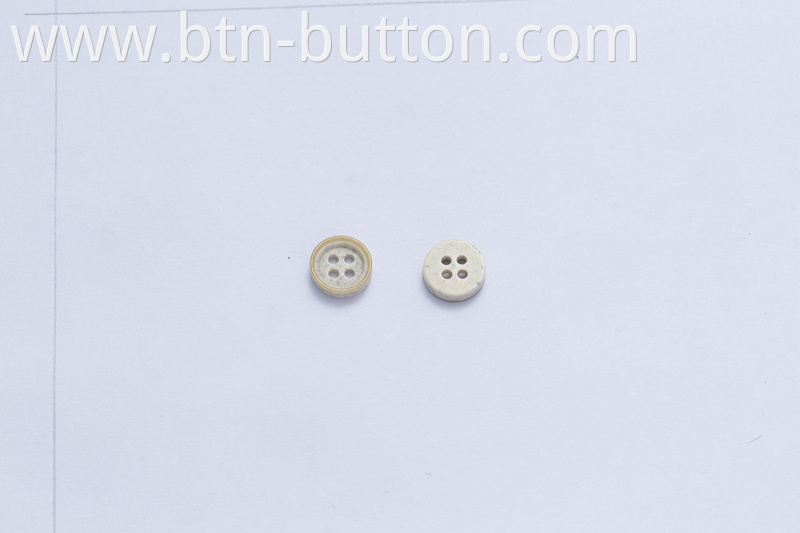 Wear-resistant GRS clothing buttons